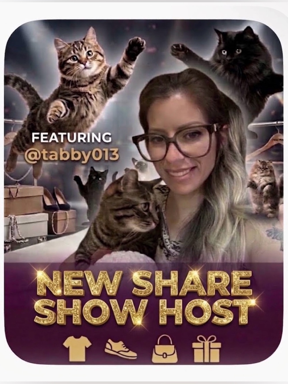 Tabby’s Live Show Flyer